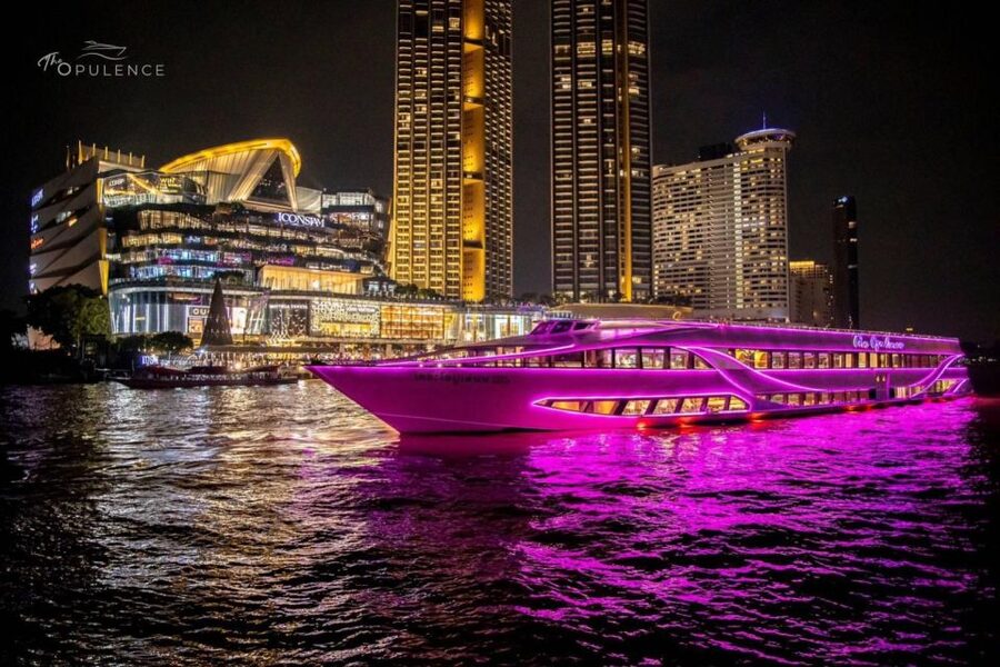 Bangkok: Opulence Luxury Chao Phraya Dinner Cruise - The Grand Palace and Wat Pho from the water