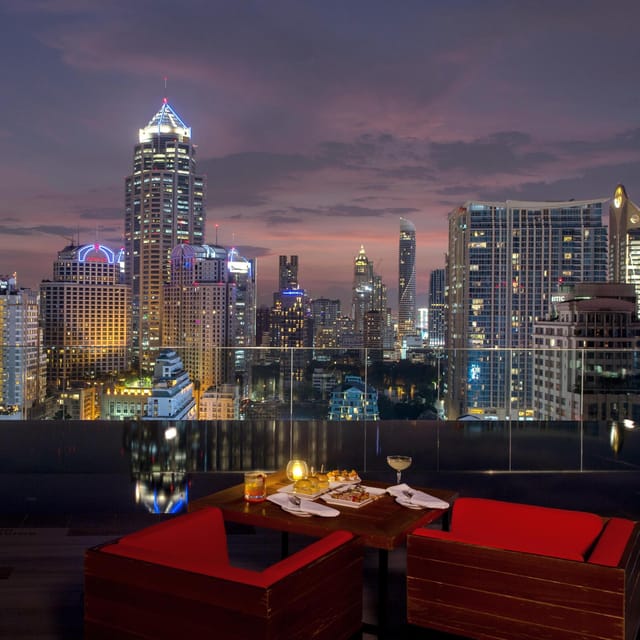 Bangkok: RedSquare Rooftop Bar at Novotel Sukhumvit 4 - Is $73 good value for two people?