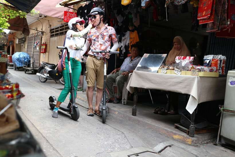 Bangkok: Riverside E-Scooter Adventure with StreetFood Snack - Key points to know before you book