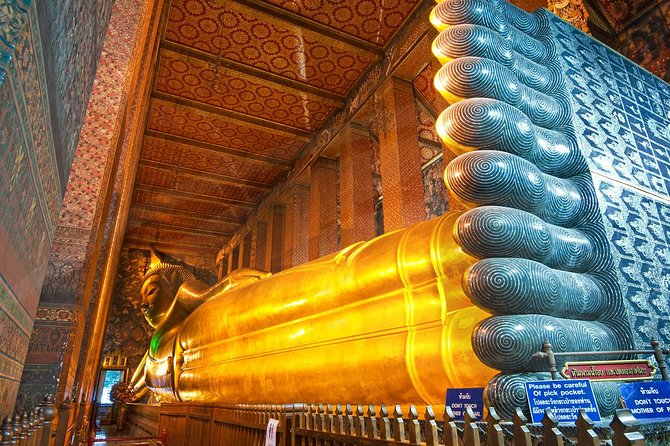Bangkok Royal Road - Top 3 Major Monuments (Grand Palace, Wat Pho, Wat arun) - Wat Pho and the 151-foot reclining Buddha