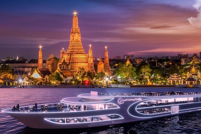 Bangkok Sunset or Evening Dinner Cruise (The Planet Cruise) - Sunset colors or Bangkok after dark
