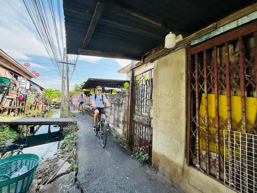 Bangkok: Temples, Canals & Local Life Bike Tour - Starting near BTS Pho Nimit in Thonburi