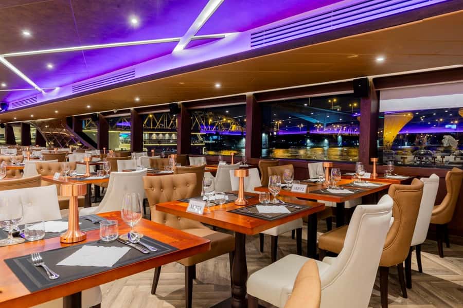 Bangkok: The Opulence Buffet Dinner Cruise with Live Band - Choosing between the first, second, and third decks