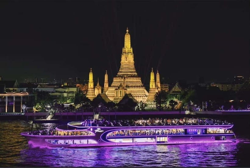 Bangkok:The Planet Sunset&Dinner Cruise on Chao Phraya River - Finding The Planet at Asiatique