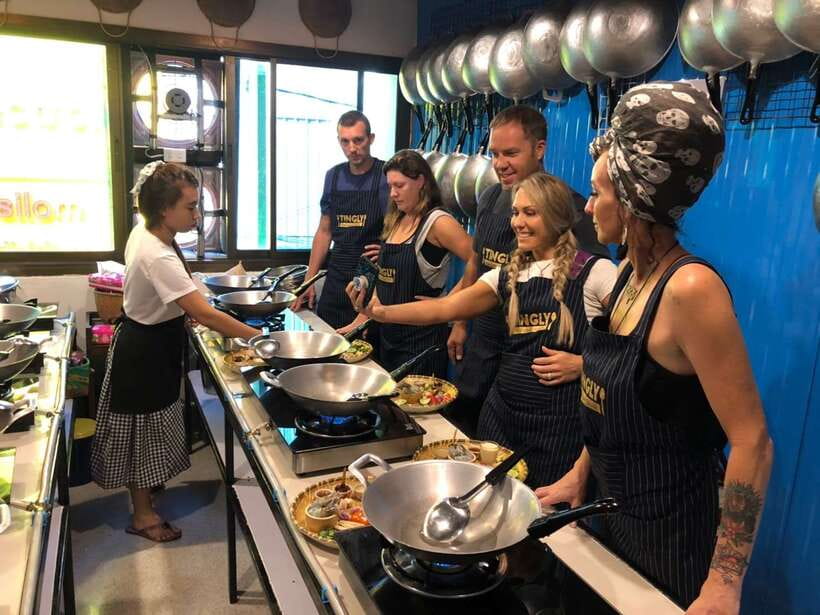 Bangkok: Tingly Thai Cooking School Half-Day Cooking Class - Key points at a glance