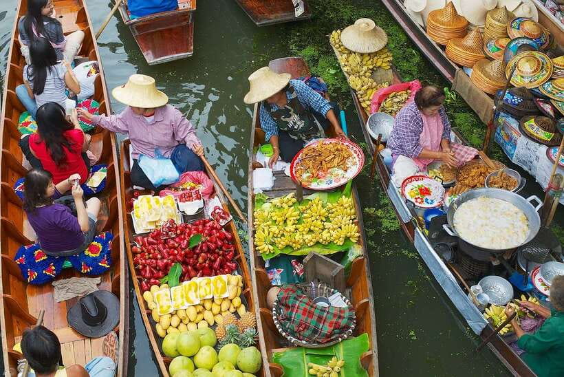 Bangkok: Train Market & Floating Market with Boat Ride - Leaving Bangkok and making the long ride useful