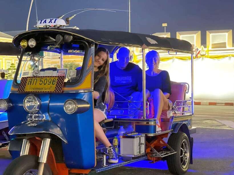 Bangkok Tuk-Tuk by Night with Chinatown Street Food Meal - Meeting at Saphan Taksin and taking the river route