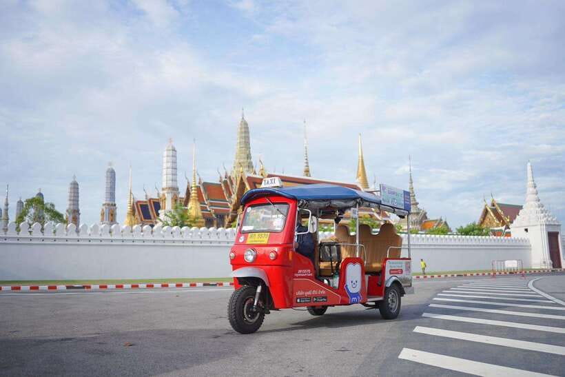 Bangkok: Tuk Tuk Day Pass App & Boat Chao Phraya River - Key points before you book