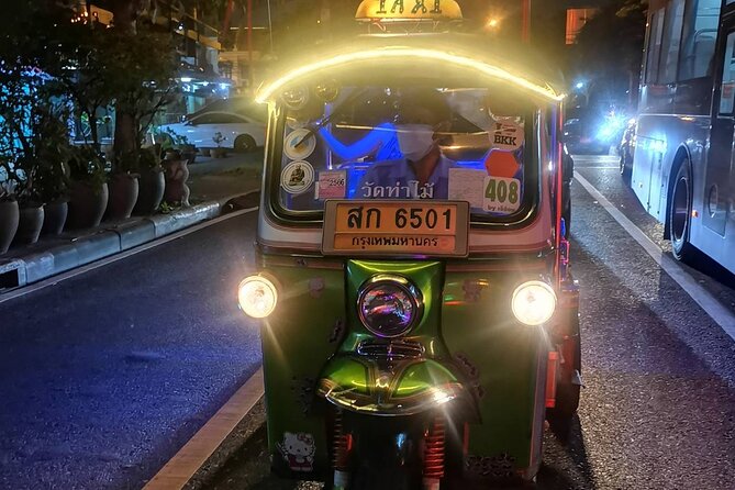 Bangkok Tuk Tuk Food Tour By Night - Chinatown food stops and local flavors