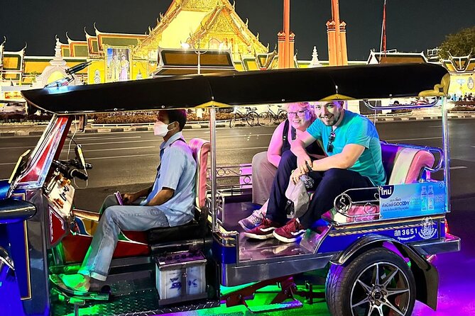 Bangkok Tuk Tuk Food Tour By Night - Riding through Bangkok after dark