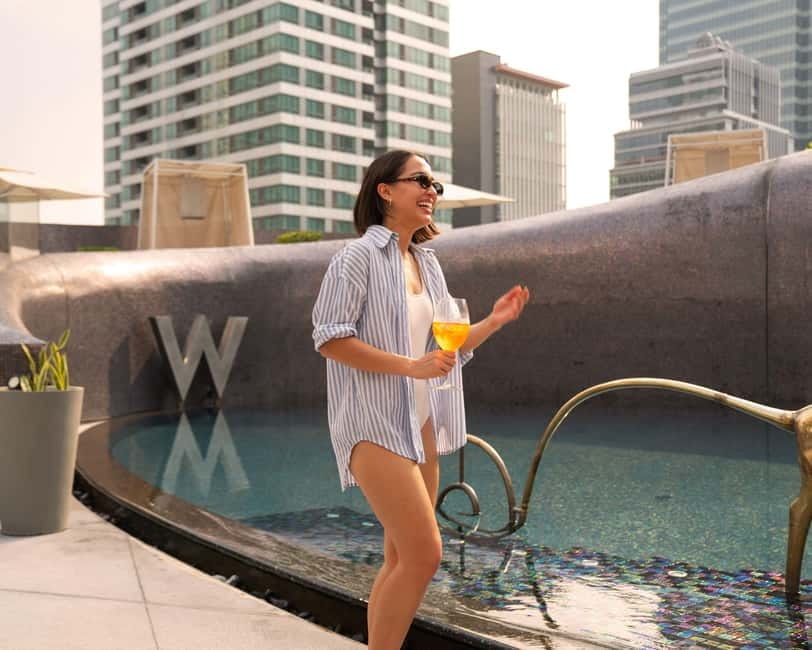 Bangkok: W Hotel Pool & Gym Experience - Choosing the right time and package