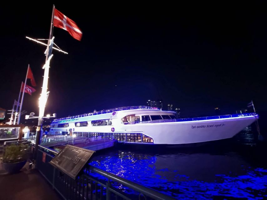 Bangkok: White Orchid Chao Phraya Dinner Cruise - Key points to know before booking
