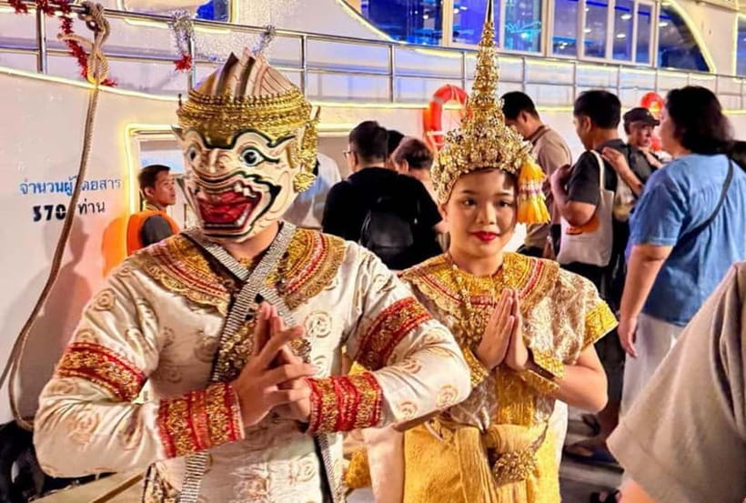 Bangkok: White Orchid Chao Phraya Dinner Cruise free Beer - What the White Orchid cruise is really like
