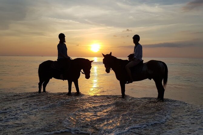 Beach Horse Riding At Sunset In Phuket - Arriving at Kamala Horse Riding Club