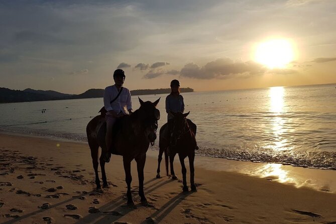 Beach Horse Riding At Sunset In Phuket - The safety briefing and getting matched with a horse