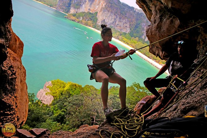 Beginner's Full Day Rock Climbing and Caving Tours at Railay Beach in Krabi - What the guide team adds to the day