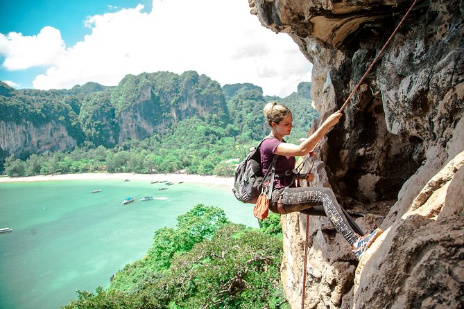 Beginner's Full Day Rock Climbing and Caving Tours at Railay Beach in Krabi - Is $86 good value?
