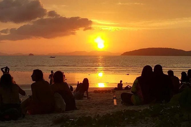 Bio Luminescent Swimming From Krabi - Chicken Rock is a quick photo stop with a famous outline