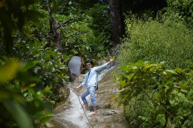 Bua Tong Waterfall Adventure& Huge Cave included Thai Buffet Tour - How the guide changes the day