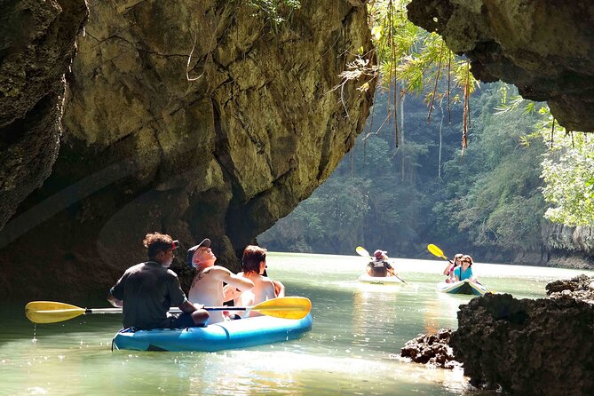 Canoe Cave Explorer Phang Nga Bay Tour from Phuket - Is the canoeing physically demanding?