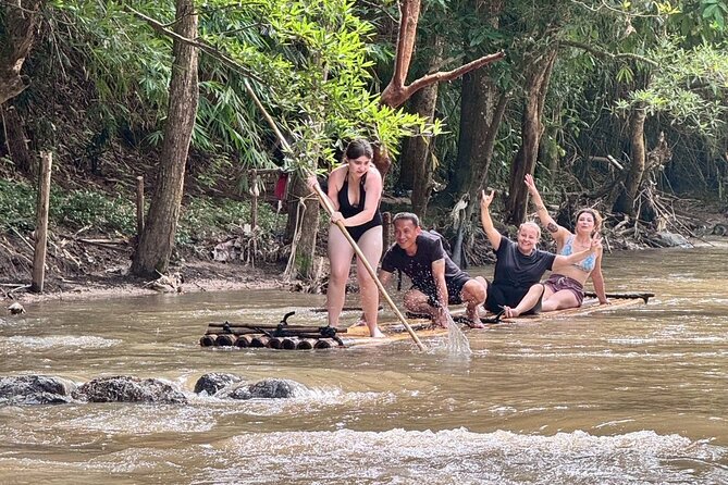 Chiang Mai 1 Day: Elephant Sanctuary, Waterfall & Bamboo Rafting - Mae Saphok Waterfall and a vegetarian Thai lunch