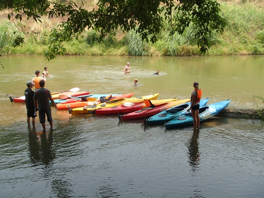 Chiang Mai: 15 km Leisure River Kayaking at Mae Ngat forest - The return drive and the value of the $62 price