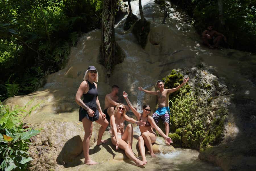 Chiang Mai: Bua Thong Sticky Waterfall & Huge Cave & Buffet - Entering Bua Tong Cave and its local legend