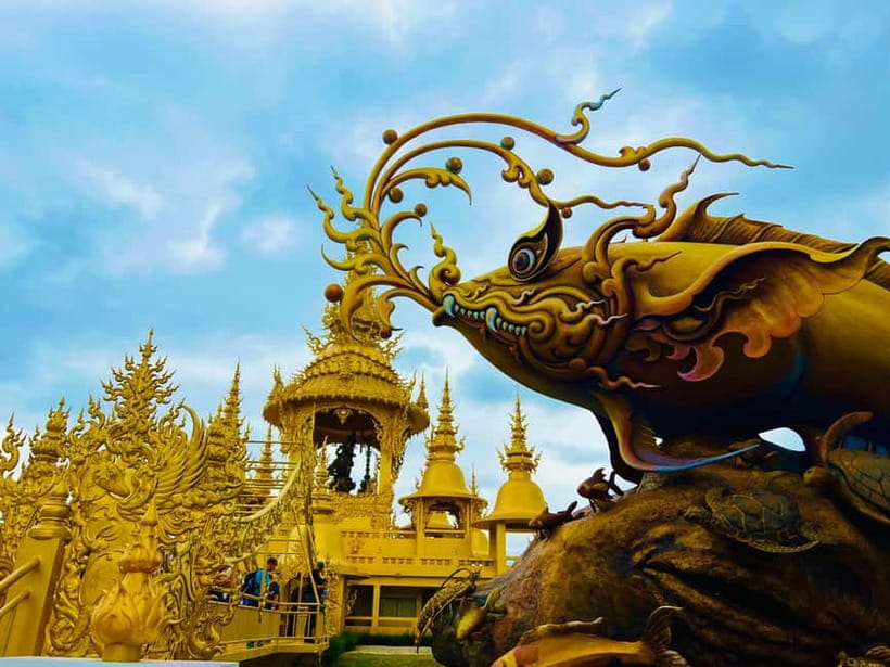 Chiang Mai: Chiang Rai Highlights in One Day - Wat Rong Suea Ten, the Blue Temple
