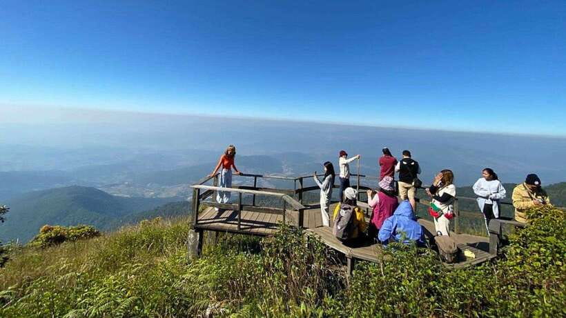 Chiang Mai:Doi Inthanon National Park & Hike at Kew Mae Pan - The Royal Pagodas: beautiful, formal, and worth proper clothing