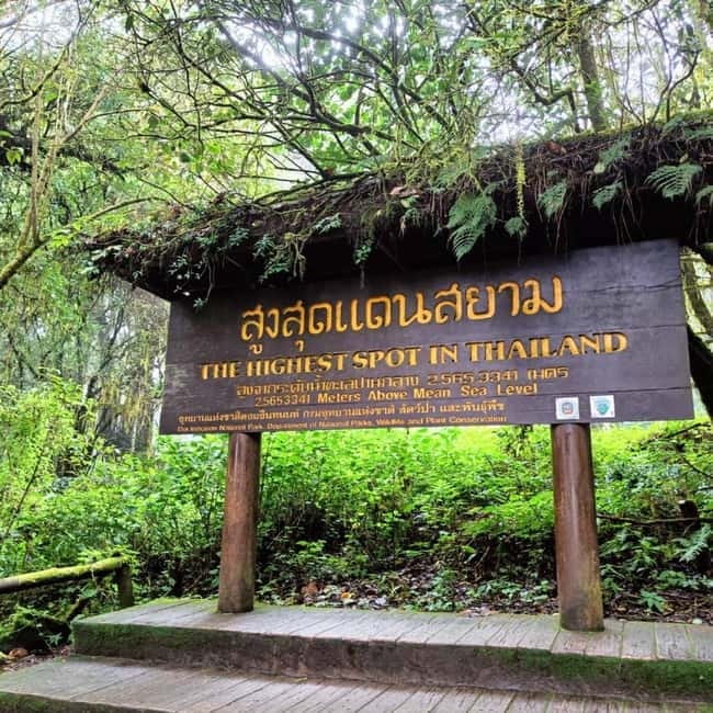 Chiang Mai: Doi Inthanon National Park+Trek Pha Dok Siew - The 1-hour-45-minute drive from Chiang Mai