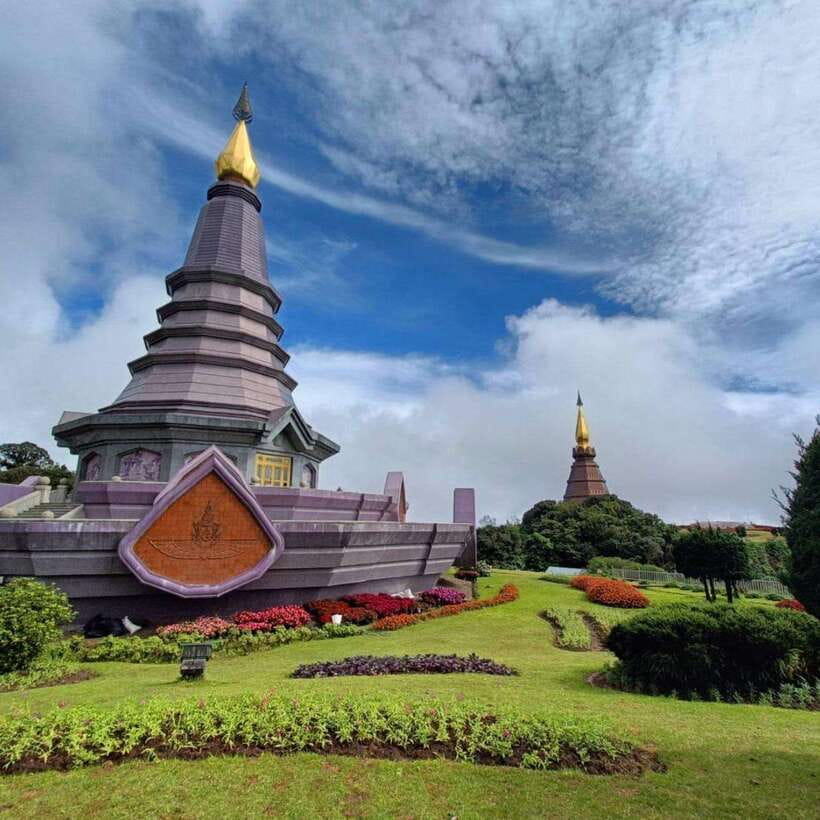 Chiang Mai: Doi Inthanon National Park & Waterfall Day Tour - The summit at 2,565 meters and the Ang Ga trail
