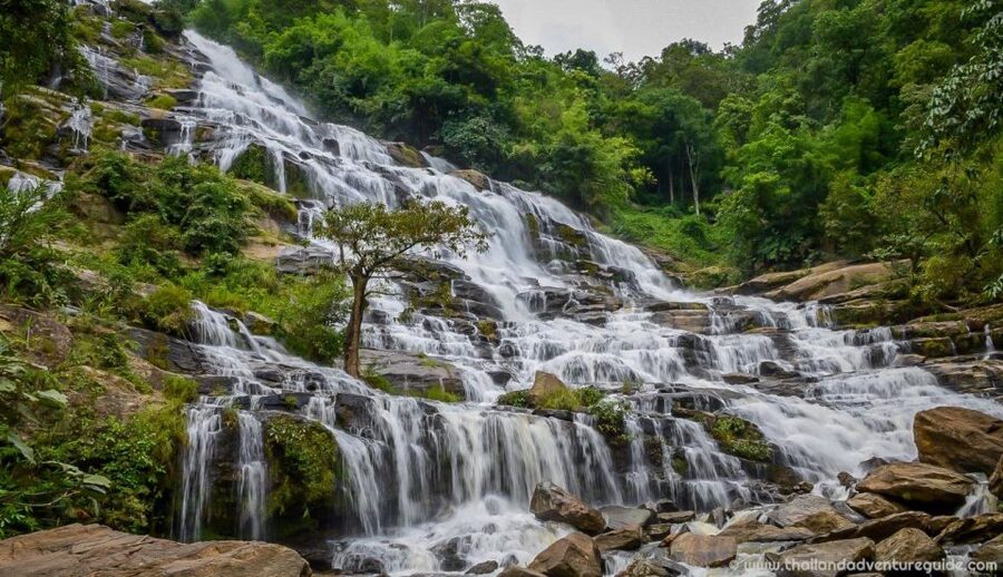 Chiang Mai: Doi Inthanon, Waterfalls, & Tribal Villages Tour - Wachirathan or Sirithan Waterfalls