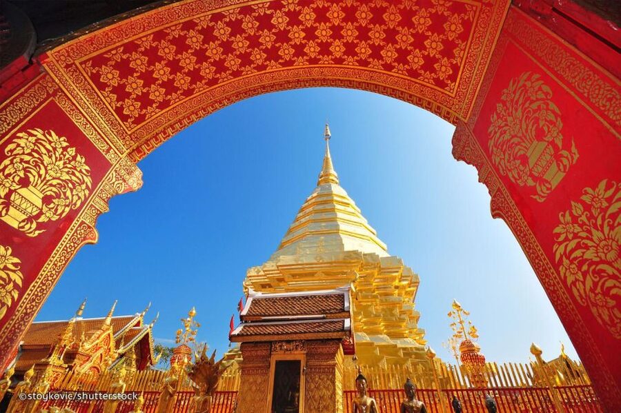 Chiang Mai: Doi Suthep and Hmong Village Half-Day Tour - The drive up Doi Suthep mountain
