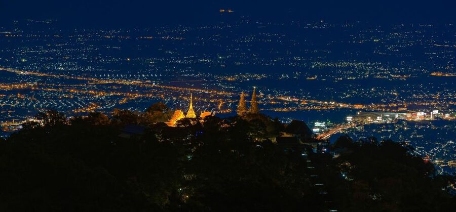 Chiang Mai: Doi Suthep & Wat Umong Twilight Tour with Pickup - Key points at a glance