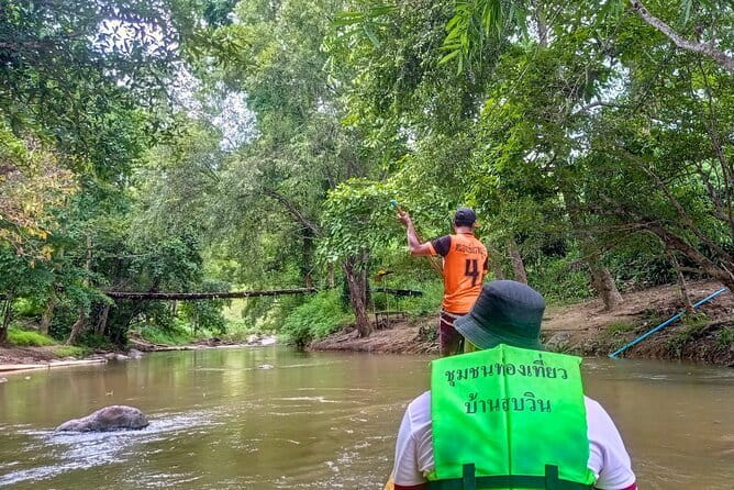 Chiang Mai Elephant Sanctuary Observation and Bamboo Rafting - Bamboo rafting on the Wang River