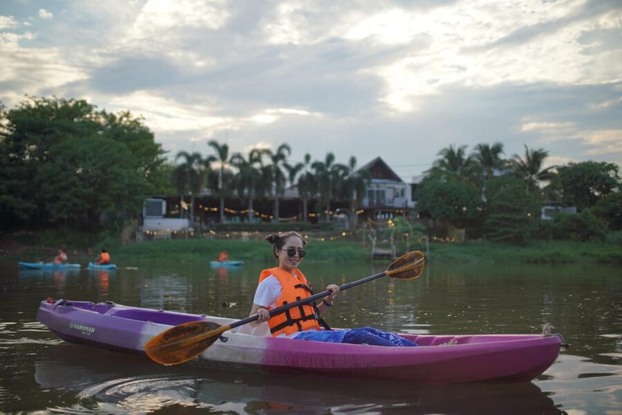 Chiang Mai:Explore kayaking through Mae Ping River on sunset - Sunset on the Mae Ping River