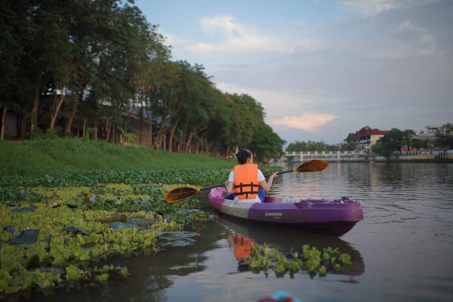 Chiang Mai:Explore kayaking through Mae Ping River on sunset - After dark, the river reveals another side of Chiang Mai