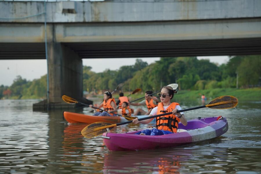 Chiang Mai:Explore kayaking through Mae Ping River on sunset - How much value do you get for $24?