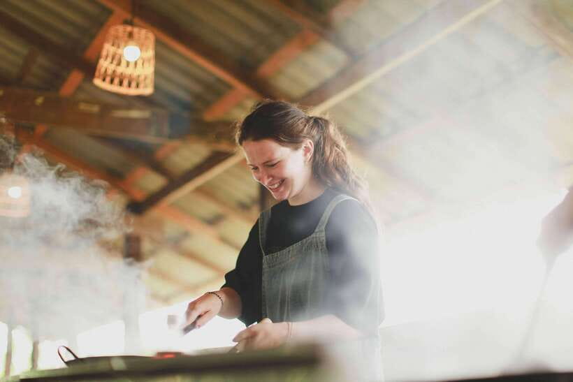 Chiang Mai: HALF-DAY COOKING COURSE at a Thai Cooking Farm - The local market gives the recipes a place