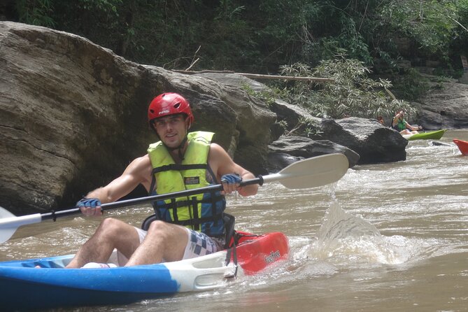 Chiang Mai: Jungle Kayak Adventure with Rapids & Elephants - Getting ready at the kayaking base