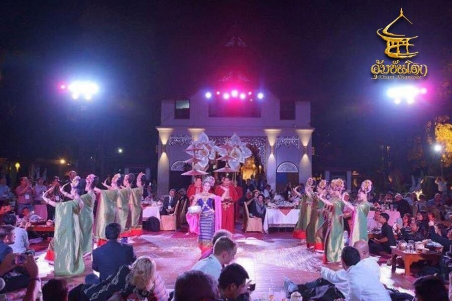 Chiang Mai: Khum Khantoke Northern Thai Cuisine and Show - Watching the dancing from 7:15 to 8:15 p.m.