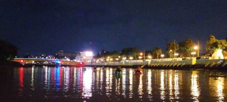 Chiang Mai: Ping River Night Kayaking into City Center - How hard is the six-kilometer paddle?