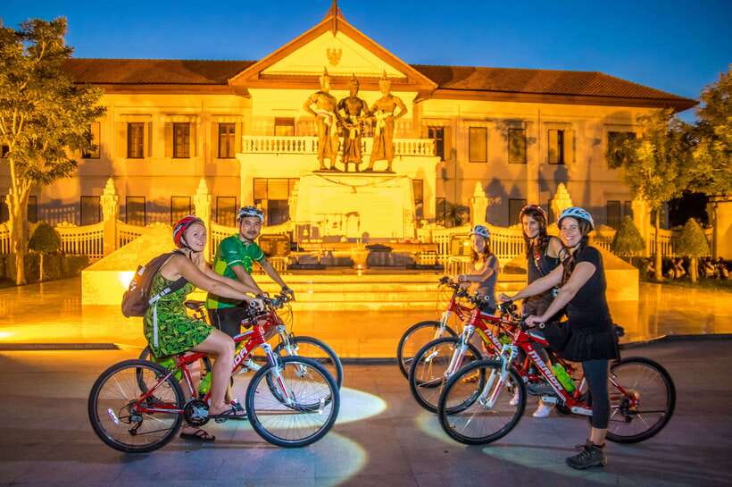 Chiang Mai: Private Historic Old City Bike Tour - Night - Why a bicycle works so well in Chiang Mai’s Old City