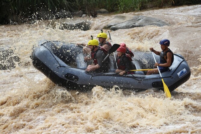Chiang Mai Rafting in Mae Taeng River with Thai Buffet - The waterfall and water slide after lunch