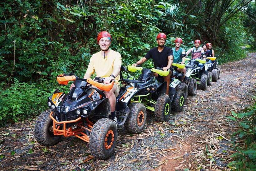 Chiang Mai: Sky Hawk Zipline Adventure With Optional ATV - Lunch With a Wide Forest View