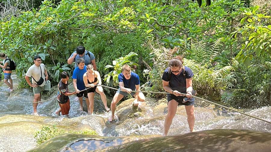 Chiang Mai : Sticky waterfall (Half Day Tour) Hotel Transfer - What your two hours at the waterfall look like