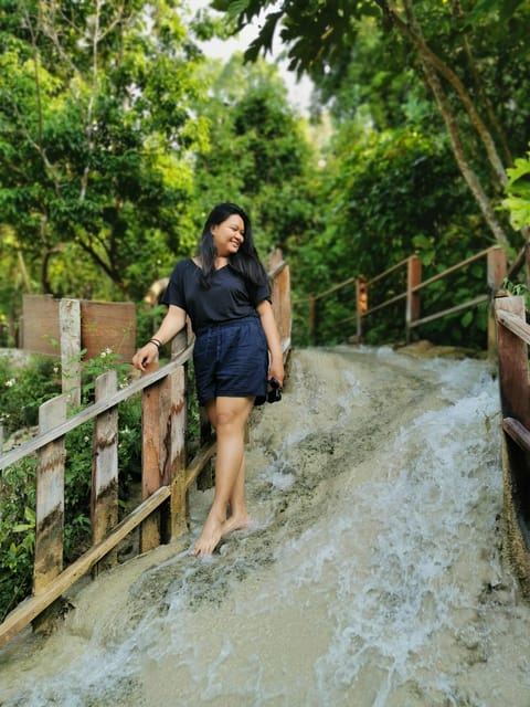 Chiang Mai: Sticky Waterfall scenic loop unseen lake &temple - Wat Phra That Chom Kitti and the quieter finish
