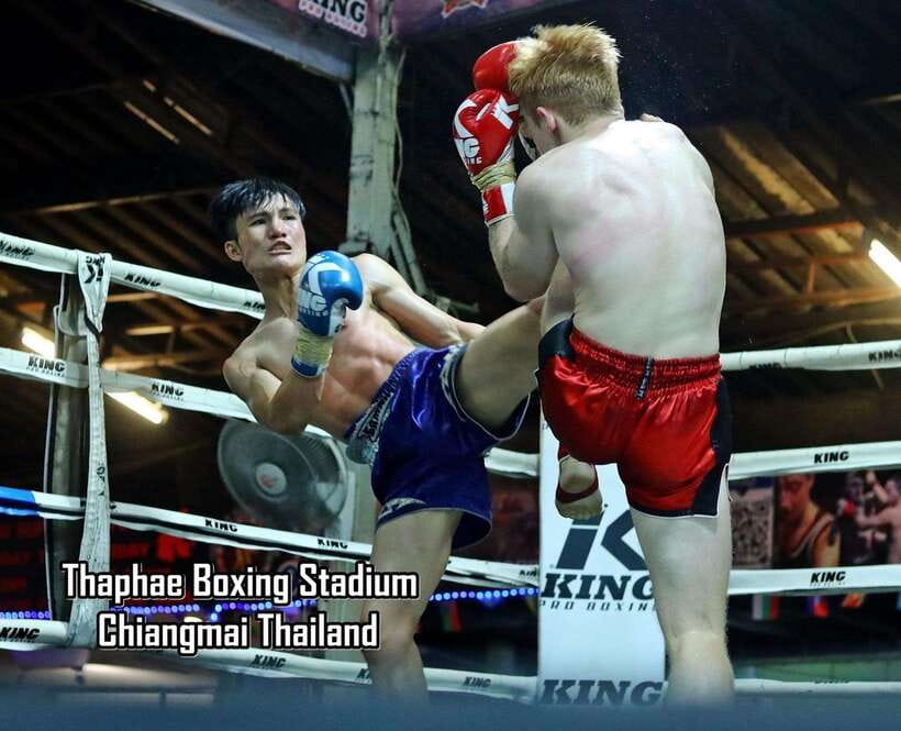 Chiang Mai: Thaphae Boxing Stadium Muay Thai - The Wai khru ram muay sets the tone