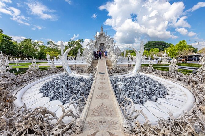 Chiang Mai to White & Blue Temple, Black Museum & Golden Triangle - Wat Rong Khun, Chiang Rai’s White Temple