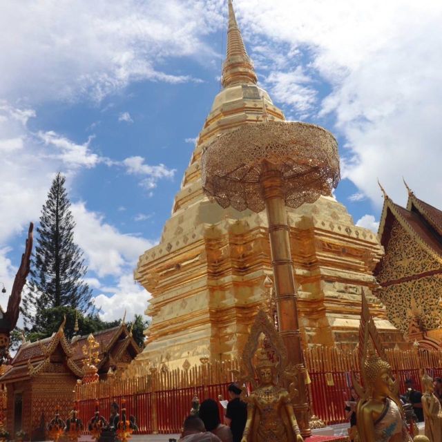 Chiang Mai: Wat Pha Lat & Wat Phra That Doi Suthep Tour - Wat Pha Lat, the quiet first stop